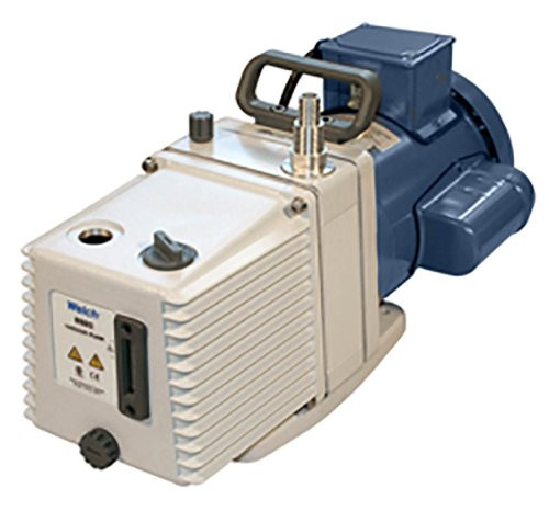 Welch Vacuum 8920C-02 Direct Drive Vacuum Pump, Rotary Vane, 182 Lpm, 0.0003 Torr, 230V With Schuko Plug