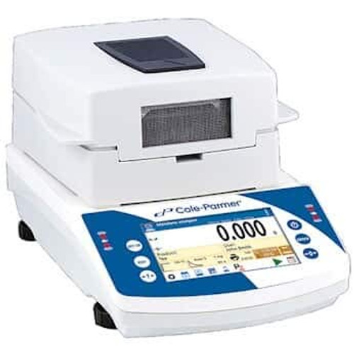 Cole-Parmer Symmetry Mb-T-210 Touch-Screen Moisture Determination Balance; 210 G