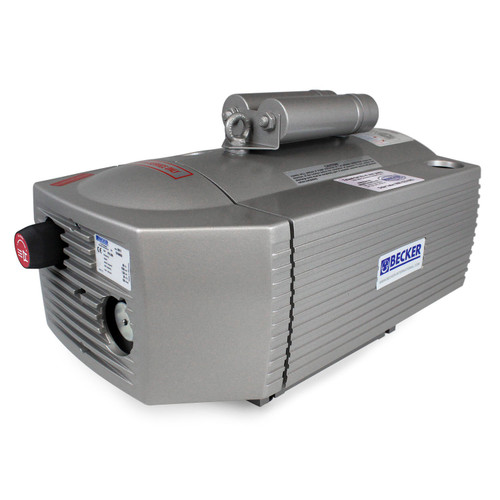 Fibre Glast - Commercial 1.2Hp 100% Oil-Less Rotary Vane Vacuum Pump - Heavy Duty, Long Life, 18Cfm,10 Micron Inlet Suction Filter