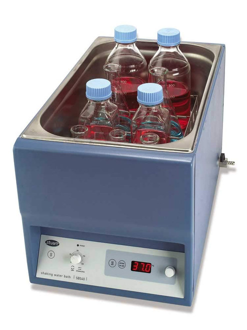 Stuart Sbs40/120V/60 Shaking Water Bath Without Platform, 24L Capacity, 120V