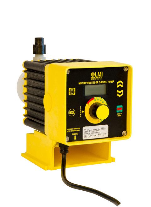 Lmi Metering Pump C941-36S 20 Gph, 25 Psi, Pvc, 4-20 Ma Control