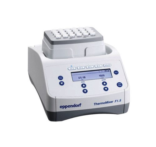 Eppendorf 5384000020 Thermomixer F1.5 With Thermoblock For 24 Reaction Vessels 1.5 Ml, 120 V, 50/60 Hz