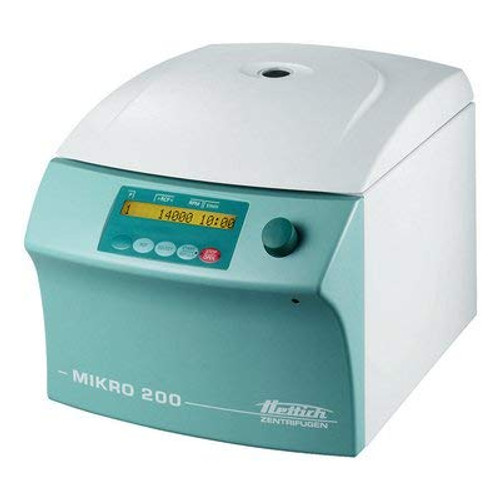 Hettich Instruments 2400-01 Mikro 200 Centrifuge, 110V-127V, 50-60 Hz, 260 Mm H X 275 Mm W X 344 Mm D