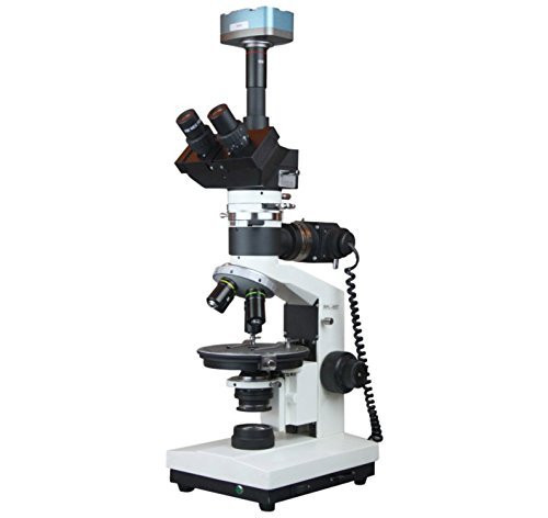 Radical Research Geology Ore Incident Light Polarizing Microscope w 16Mp USB 3.0 PC Camera