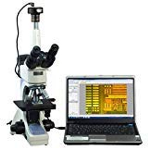OMAX 40X-2000X Infinity Trinocular Polarizing Metallurgical Microscope with 9MP Camera