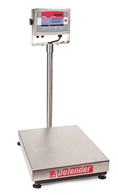 Ohaus Bench Scale 300lb X 0.05lb D32XW150VX, Unit