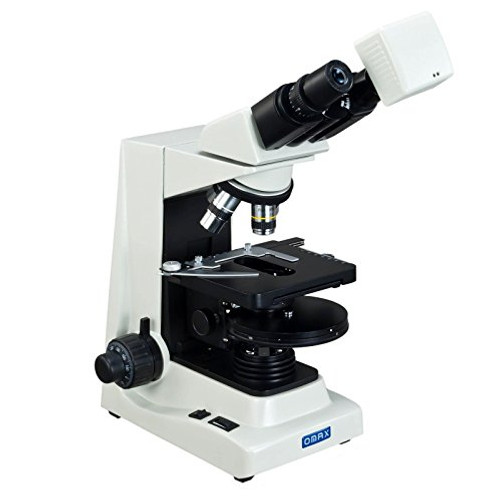 OMAX 40X-1600X Phase Contrast Siedentopf 1.3MP Digital Plan Microscope