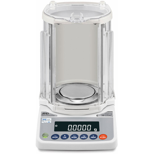 A&D Weighing HR-100AZ Galaxy Analytical Balance, 102g x 0.1mgwith Internal Calibration