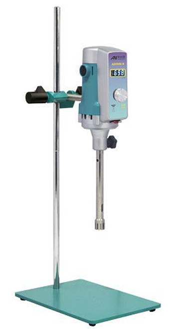 AD500S-H Lab High Shear Dispersion Emulsifying Machine Digital Display Emulsifying Mixer High Speed Mixing Homogenizer Homogenizing Emulsifier 50-1500ml Water 220V (Host+18G working head)