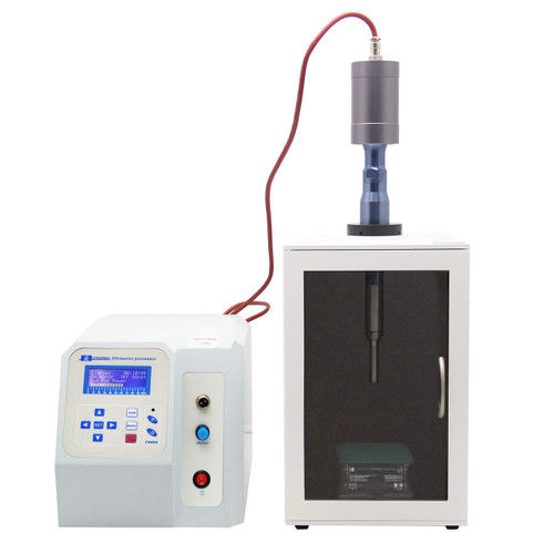 Hanchen Ultrasonic Homogenizer 150W Sonicator Processor 2ml-100ml Lab Mixer Probe Diameter 6mm Emulsifier Chemistry Laboratory Equipment CE Certificate