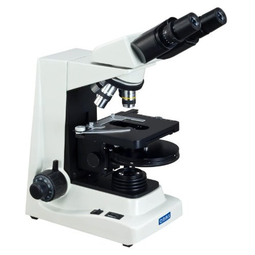 OMAX 40X-1600X Advanced Binocular Phase Contrast Compound Microscope with PLAN Turret Phase Contrast Kit and Reversed Nosepiece