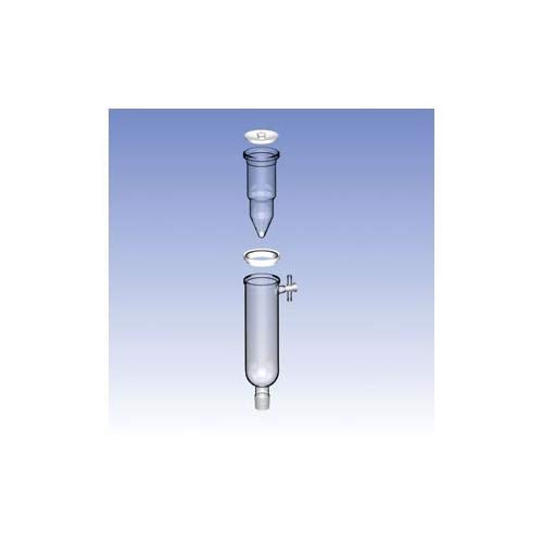 ACE GLASS 3938-10 Series Complete CR Assembly, Safety Coated Outer Trap, Inner Trap, Lid, Seal Ring, PTFE Hose Barbs, Caps and Plug