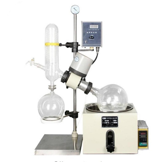 5L RE-501 Lab Rotary Evaporator Customize Evaporator Rotovap Evaporation Apparatus for Efficient Evaporation of Solvents with Water & Oil Heat Bath 220V