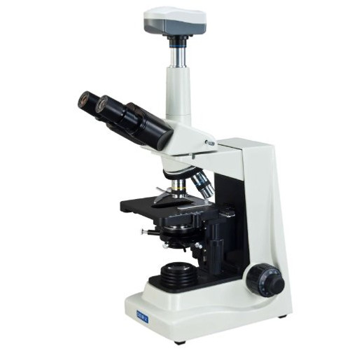 OMAX 40X-1600X Advanced Digital Trinocular Phase Contrast Microscope with Sliding Phase Contrast Kit and 5.0MP USB Camera