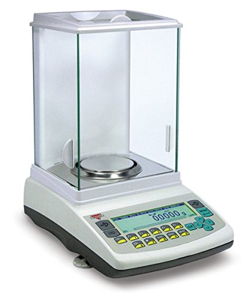 Torbal AGN100 Analytical Scale, 100g x 0.0001g (.1mg Readability), Auto-Internal Calibration, USB, Large Graphical LCD Display, 12 Weighing Modes