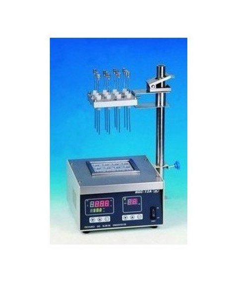 Gowe Dry Heated Nitrogen Evaporator, Sample Concentrator, 12 Samples Flow Rate 0-5L/min, Pressure Blowing Concentrator