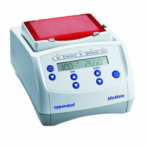 Eppendorf MixMate Plate and Tube Mixer, with Three Tube Holders, 300 to 3000rpm, 230V/50Hz, For Mixing PCR Preparations