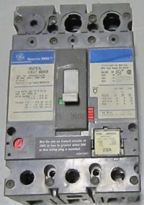 GE GENERAL ELECTRIC SPECTRA  SEDA36AT0030  600 VAC  30 A  3 Pole CIRCUIT BREAKER