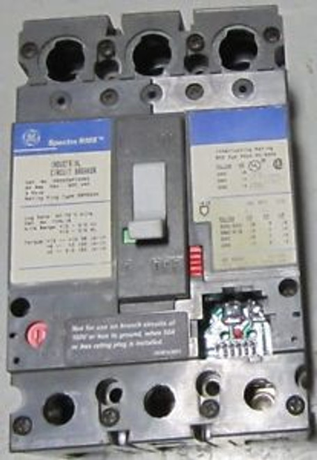 GE GENERAL ELECTRIC SPECTRA  SEDA36AT0060  600 VAC  60 A  3 Pole CIRCUIT BREAKER