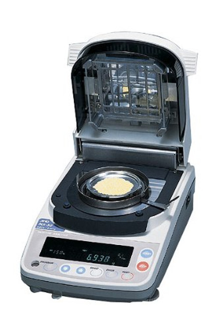 A&D ML-50 mL Series Moisture Analyzer, 51g x 0.005 g