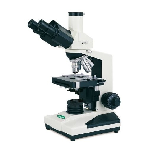 Vee Gee 039-1231CM Vanguard Clinical Microscope, Bright field, Fixed 160mm Optical System, 4-Position Reverse Pitch Nosepiece, Plan Achromatic Objective, Trinculo Head