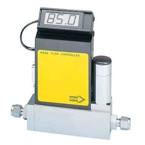 Aalborg Gfcs-010066 Compact Gas Mass Flow Controller, 0-100 Lpm, N2/Air, Stainless Steel Body