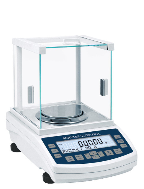 Schuler Scientific SLB-214 B Series Analytical Balance with 0.1mg Readability and 210g Capacity