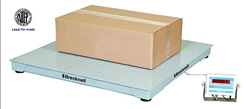 Salter Brecknell Heavy Duty Floor Scale/ Platform Scale 4'x4' NTEP, Legal For Trade 10000LB with SBI 505 Indicator, NTEP