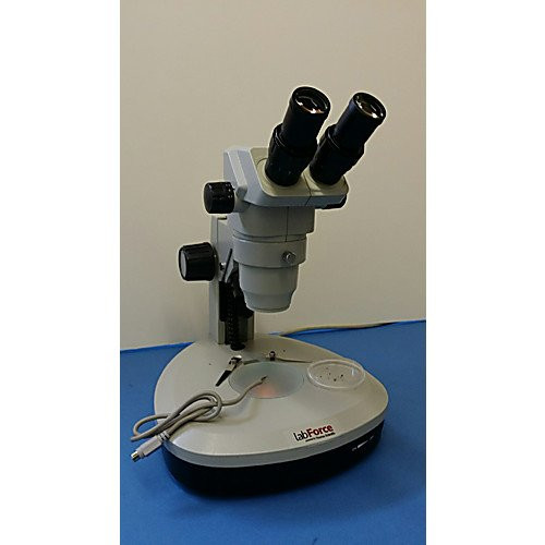 Thomas Scientific TS6-3M Stereo Zoom Microscope, Binocular, 6.4:1 Zoom Ratio, 7X-45X, LED with Digital Color Video Camera, USB 2.0, 3 MP Resolution