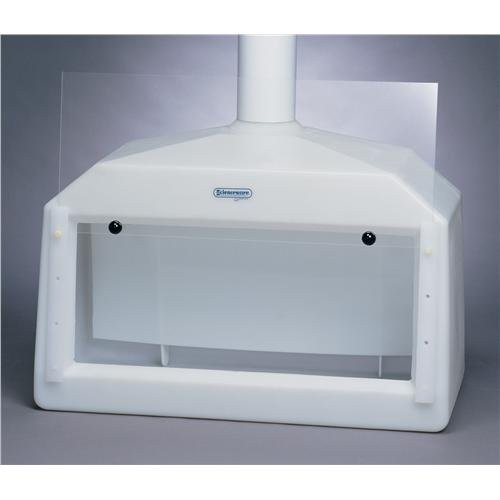 Bel-Art H50000-0004 Scienceware Large Molded Fume Hood with Baffle and Acrylic Sash