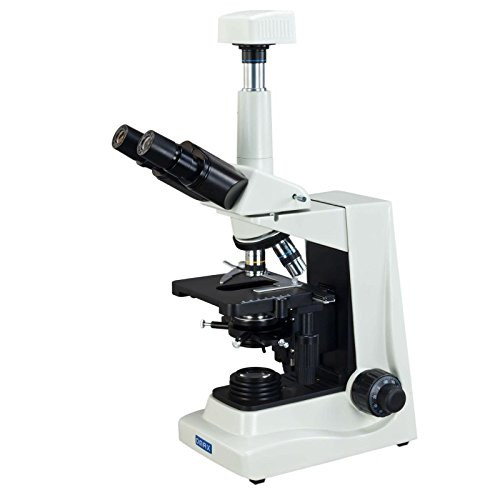 OMAX 40-1600X Phase Contrast Siedentopf 1.3MP Digital PLAN Microscope