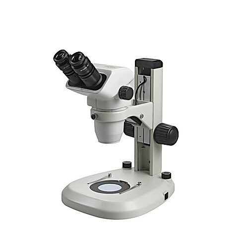 ACCU-Scope 3075-LED Series 3075 Binocular Zoom Stereo Microscope, Transmitted 4W and Incident 2W LED Stand, 120V