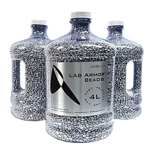 Chemglass CLS-2991-016 Series CLS-2991 Lab Armor Bead, Shipped in (4) 4L Containers, 16L