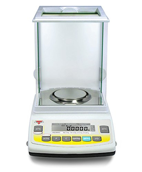 Torbal AGCN220 Analytical Scale, 220g x 0.0001g (.1mg Readability), Auto-Internal Calibration, Die-Cast Metal Housing, Electromagnetic Load-cell