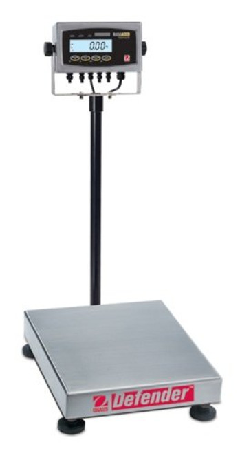 Ohaus D51XW60HL2 Defender 5000 Washdown Industrial Scale, 150lb, 115V; 15.7x19.7" Platform