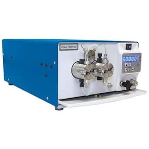 Cole-Parmer Ultra-High Constant Pressure Dual Piston Pump, 12 mL/min, 18k psi, 100-240 V