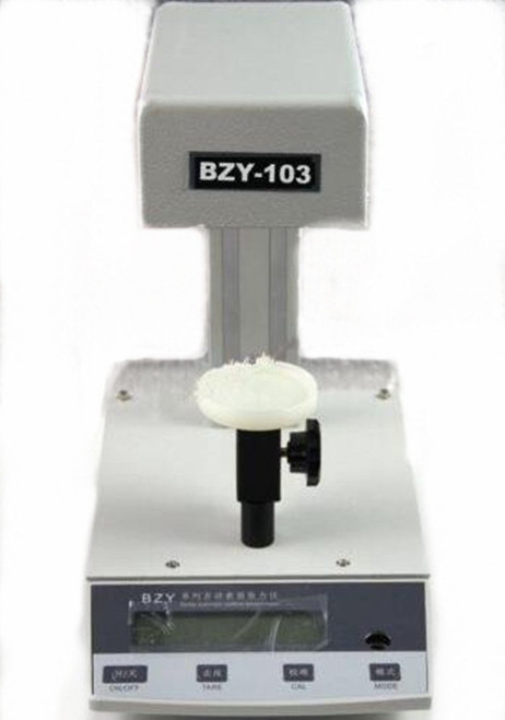 Automatic Surface Tensiometer BZY-103 Interfacial Tension Meter Platinum Plate & Ring Method Measuring Range 0-600mN/m (110V)