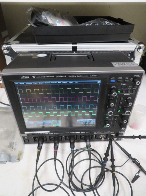 Lecroy Wavesurfer 24Mxs-A 200 Mhz Oscilloscope 2.5 Gs/S Nc56