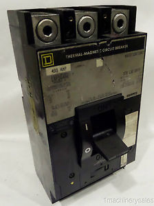 400 AMP  SQUARE D THERMAL MAGNETIC CIRCUIT BREAKER LAP36400 SERIES 4