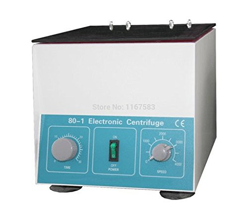 CGOLDENWALL 80-1 Desktop Electric Medical Lab Centrifuge Laboratory Centrifuge 220V/110V 4000rpm CE 6 x 20ml