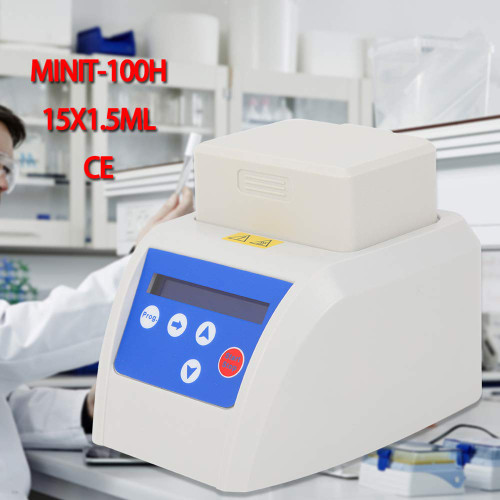 Gel Heating Machine TBVECHI Mini Metal Bath Portable PRP PPP Gel Heating Machine RT5-100 ℃ with Cover Lid Mini Serum Filler