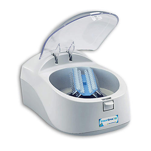 Benchmark C1248-E Strip Spin 12 Mini Micro centrifuge with 4x12 Position PCR Strip Rotor, Euro Plug, 100-240V