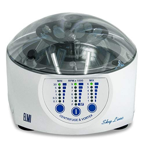 ELMI ELMI СМ09M Fugamix Microcentrifuge - Mix Rotor CM-MC-11 Included, 1000 to 9000 RPM