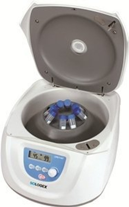 Scilogex 91302341 Model DM0412 Clinical Centrifuge with A12-10P Fixed-Angle Rotor and adapters, 4,500 rpm, 110/240V