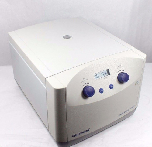 Eppendorf 5702 Centrifuge with Rotor A-4-38 & 4x Swing-Bucket, 120 V, 60 Hz