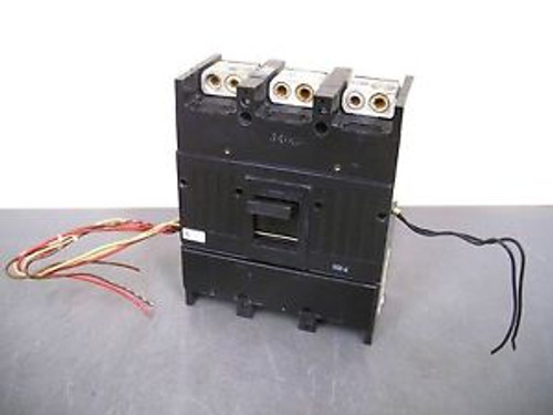 GE CIRCUIT BREAKER CATTJK436Y400 400A/600V/3POLE W/SHUNT & AUX