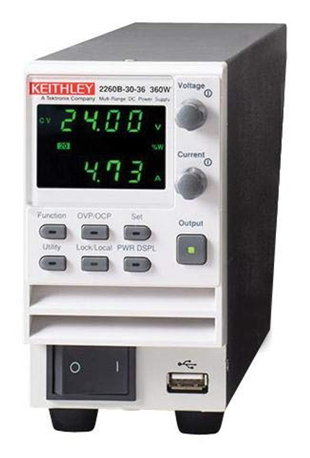 2260B-250-4 - Bench Power Supply, Multi Range DC, Programmable, 1 Output, 0 V, 250 V, 0 A, 4.5 A (2260B-250-4)