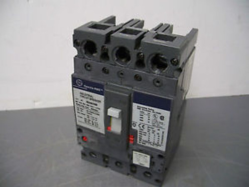 GE SPECTRA RMS CIRCUIT BREAKER CATSEDA36AT0100 100A/600V/3POLE W/100A TRIP