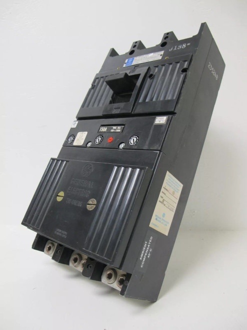 General Electric TB43F Tri-Break 150A Circuit Breaker 150A Trip A6KA Fuse TB 43F