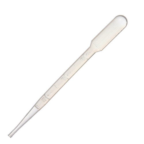 Samco Scientific 336 Polyethylene 5.0mL 6" B/B-Pet Blood Bank General Purpose Transfer Pipette, with Bulb Draw of 1.9mL (Pack of 500)